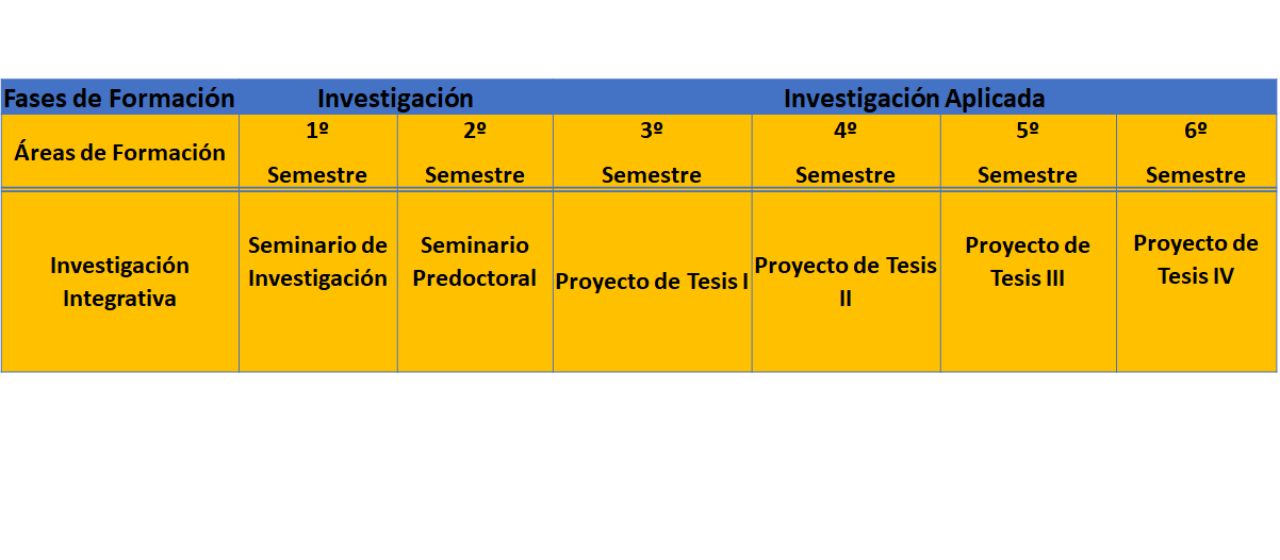 Plan de estudios